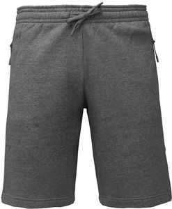 Proact PA1023 - Multisport-Bermuda-Shorts aus Fleece für Kinder Grey Heather