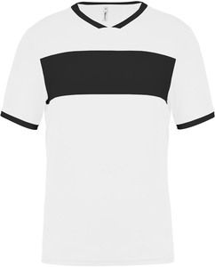 Proact PA4000 - Sportshirt korte mouwen volwassene Wit / Zwart
