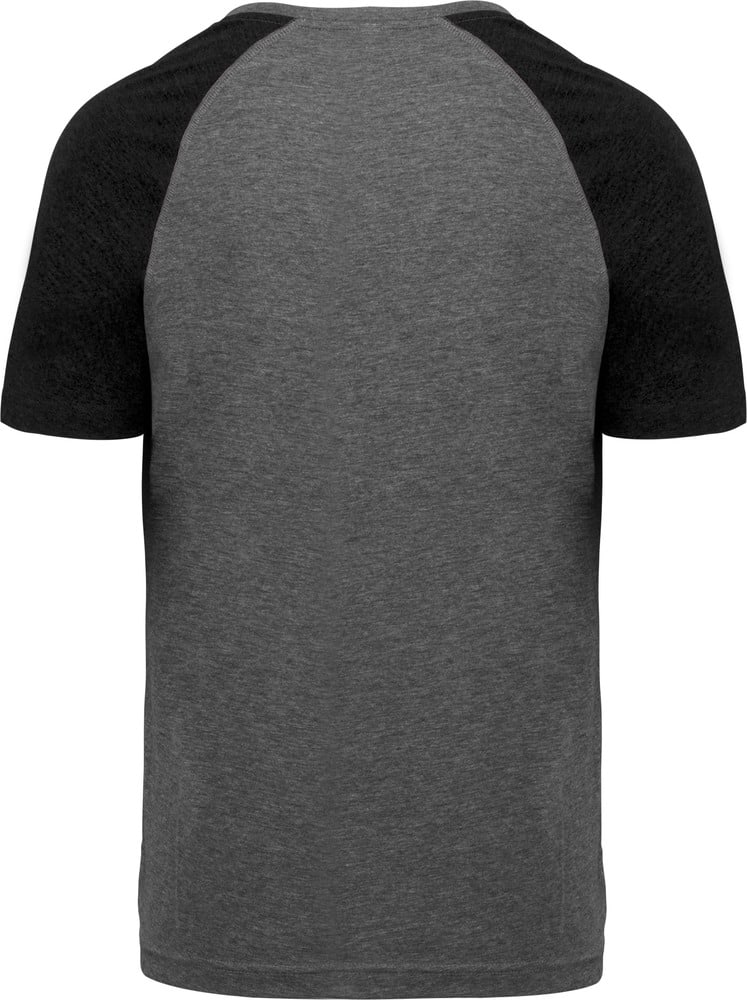 Proact PA4010 - Dwukolorowy sportowy t-shirt z krótkim rękawem 
