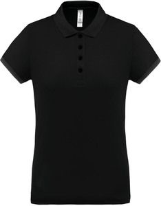 Proact PA490 - Ladies’ performance piqué polo shirt Black