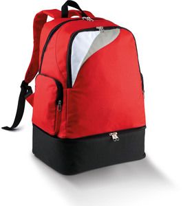 Proact PA536 - Multi-sports backpack with rigid bottom - 39L Red / White / Light Grey