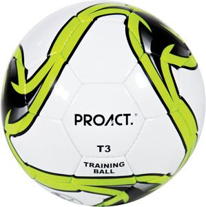 Proact PA874 - Voetbal Glider 2 maat 3 Wit / Lime / Zwart