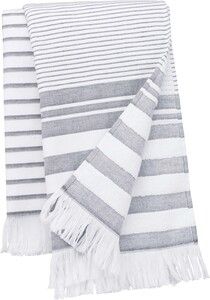 Kariban K132 - Fouta striped with fringes