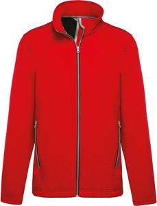 Kariban K424 - Men’s 2-layer softshell jacket Red