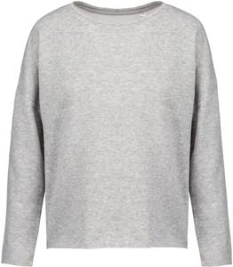 Kariban K471 - Ladies' oversized sweatshirt Light Grey Heather