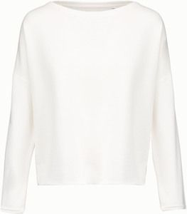 Kariban K471 - Ladies' oversized sweatshirt Off White