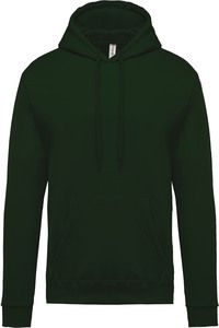 Kariban K476 - Sweatshirt de homem com capuz Verde floresta