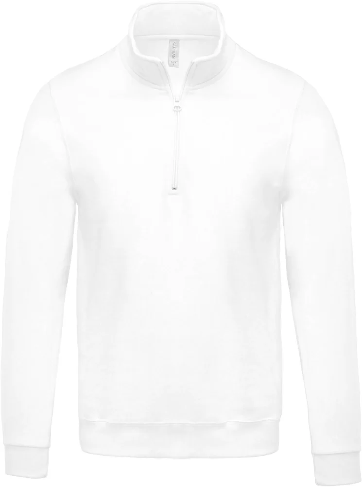 Kariban K478 - Zipped neck sweatshirt