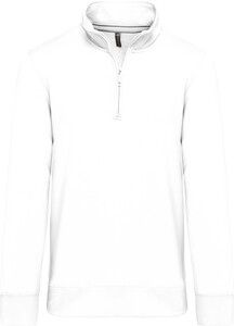 Kariban K487 - Sweatshirt med lynlås White