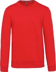 Kariban K488 - Round neck sweatshirt Red