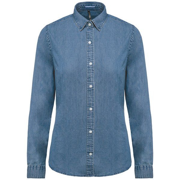 Kariban K509 - Ladies’ Denim shirt