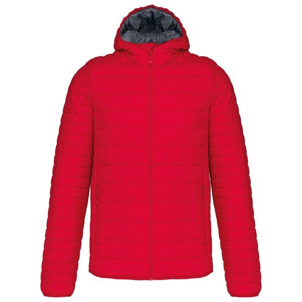 Kariban K6110 - Mens lightweight hooded down jacket