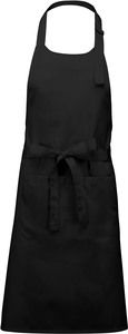Kariban K8005 - Cotton apron high-temperature washable Black