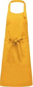 Kariban K895 - Cotton apron without pocket Mustard