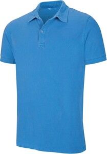Kariban KV2205 - Men's short-sleeved polo shirt Vintage Aqua Blue