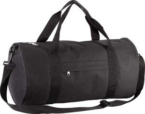 Kimood KI0633 - Tube shaped tote bag Black / Black