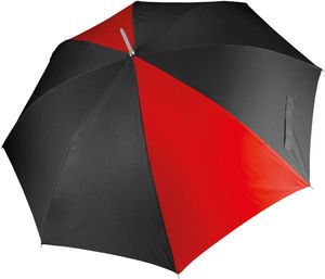 Kimood KI2007 - Parapluie de golf Noir-Rouge