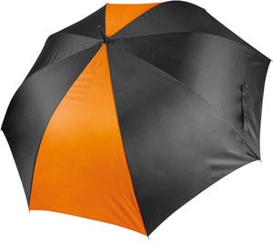 Kimood KI2008 - Grand parapluie de golf Black / Orange