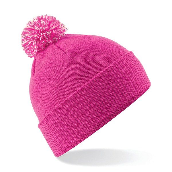 Beechfield B450 - Snowstar® Womens Cozy Pom-Pom Beanie by Beechfield