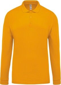 Kariban K256 - Mens long-sleeved piqué polo shirt