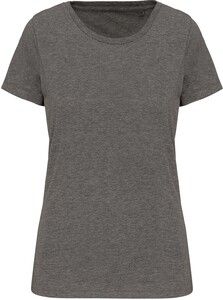 Kariban K3001 - Damen-T-Shirt Supima® mit kurzen Ärmeln und Rundhalsausschnitt Grey Heather