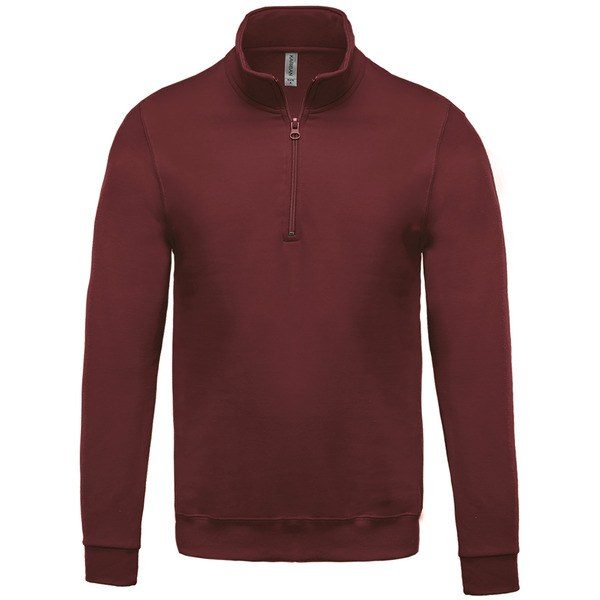 Kariban K478 - Sudadera cuello cremallera