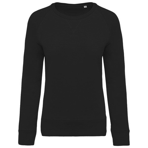 Kariban K481 - Sudadera Orgánica Mujer Cuello Redondo Kariban