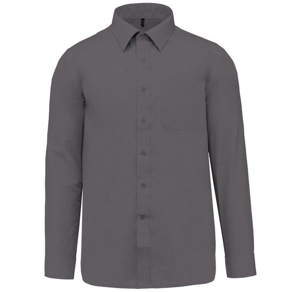 Kariban K545 - JOFREY - MENS LONG SLEEVE EASY CARE POLYCOTTON POPLIN SHIRT