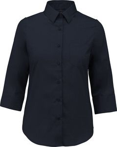 Kariban K558 - Ladies' 3/4 sleeve shirt Navy