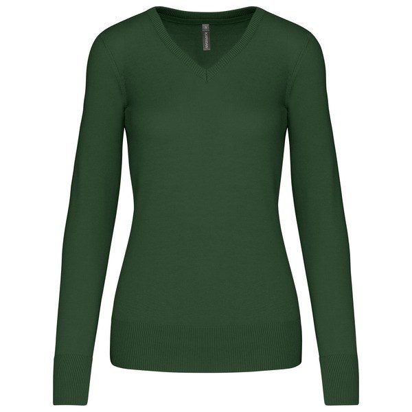 Kariban K966 - LADIES V-NECK JUMPER