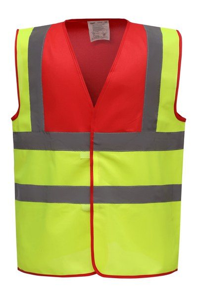 Yoko YHVW100 - Enhanced Visibility Safety Vest with Reflective Strips