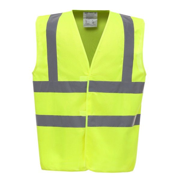 Yoko YHVW100 - Enhanced Visibility Safety Vest with Reflective Strips