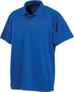 Spiro S288X - "Aircool" Performance Polo Shirt Royal Blue