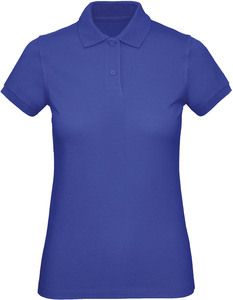 B&C CGPW440 - Ladies' organic polo shirt Cobalt Blau