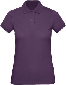 B&C CGPW440 - Women's organic polo shirt Radiant Purple