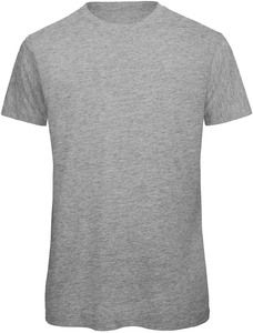 B&C CGTM042 - Organic Cotton Crew Neck T-shirt Inspire Sport Grey