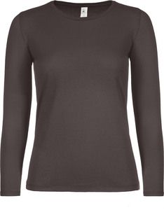 B&C CGTW06T - #E150 Ladies' T-shirt long sleeves Bruin