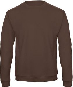 B&C CGWUI23 - Round neck sweatshirt ID.202 Brown