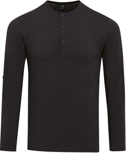 Premier PR218 - "Long John" men's t-shirt Black