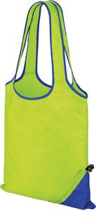 Result R002X - Compact shopping bag Lime/Royal