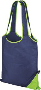 Result R002X - Sac shopping "compact" Navy/Lime