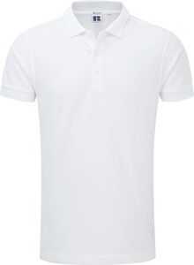 Russell RU566M - Men's Stretch Polo Shirt Wit