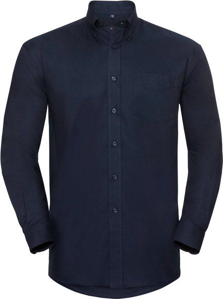 Russell Collection RU932M - Mens Long Sleeve Easy Care Oxford Shirt