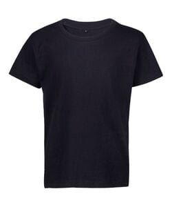 RTP Apparel 03258 - Tempo 185 Kids Kids’ Short Sleeve Cut And Sewn T Shirt Deep Black