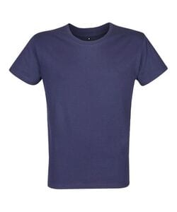 RTP Apparel 03270 - Tempo 185 Men T Shirt De Mangas Curtas Para Homem Azul profundo