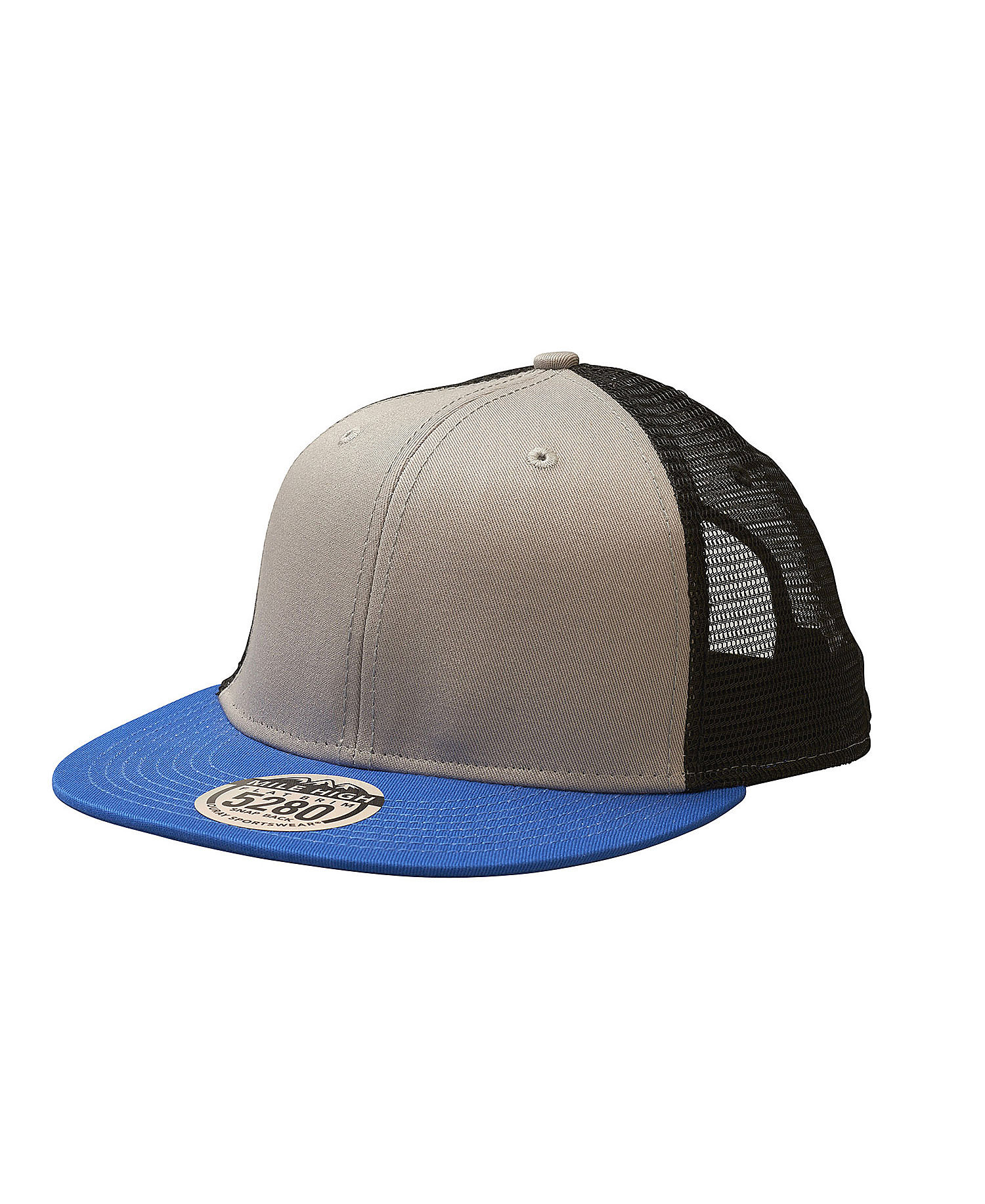Ouray Sportswear Heather Performance Mesh Back Cap 