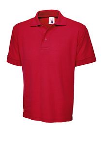 Radsow by Uneek UC104 - Ultimate Cotton Poloshirt Red