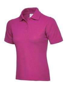 Radsow by Uneek UC115 - Ladies Ultra Cotton Poloshirt Hot Pink