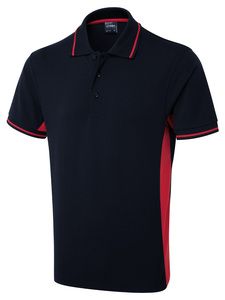 Radsow by Uneek UC117 - Two Tone Polo Shirt Navy/Red