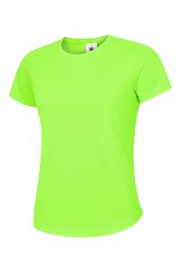 Radsow by Uneek UC316 - Ladies Ultra Cool T Shirt Electric Green